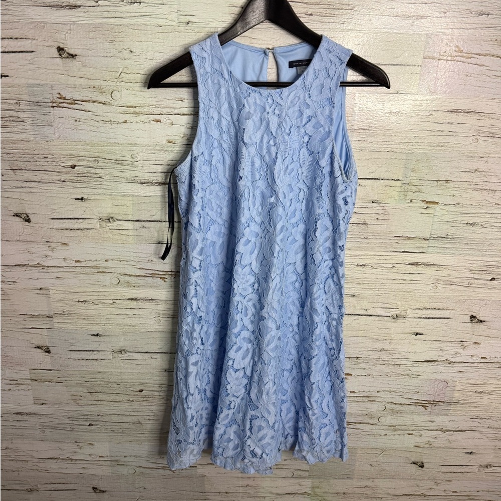 Tommy Hilfiger Light Blue Lace Mini Dress size 6